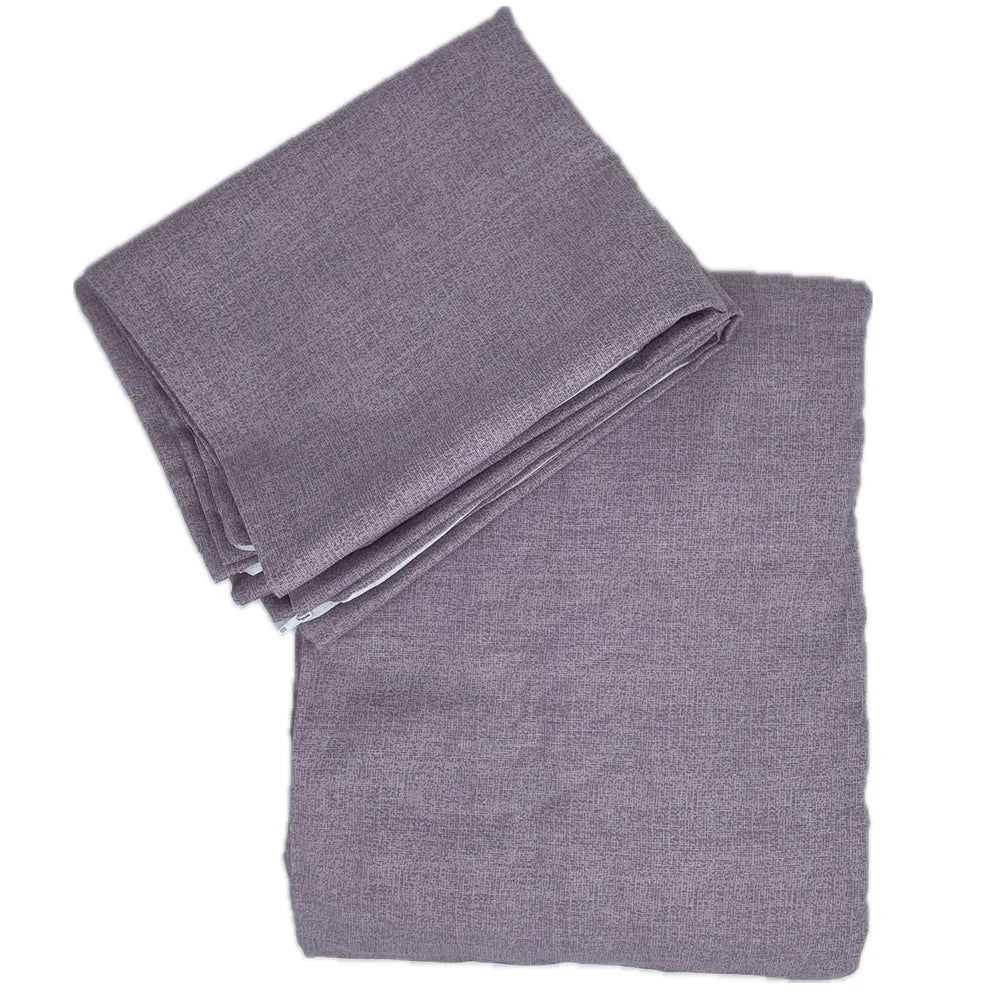 Set cearceaf pat cu elastic Lila HAS 160x200 cm cu 2 fete perna 50x70 cm Bumbac
