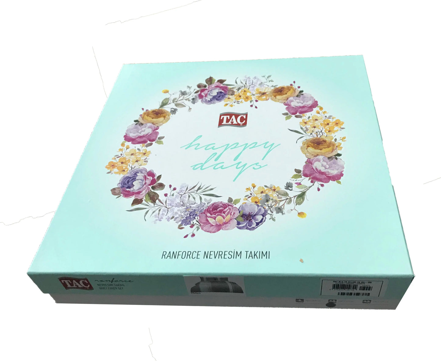 Lenjerie de pat Alvy TAC cu elastic (Bumbac Ranforce)