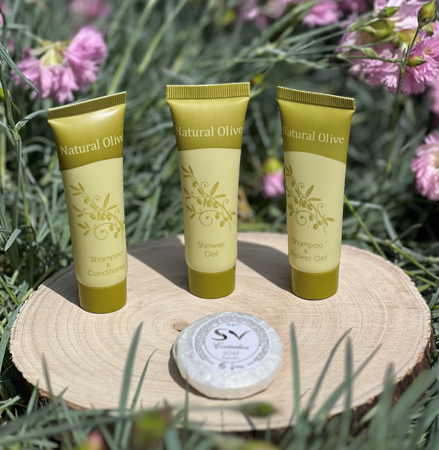 Șampon & Balsam de Păr Hotelier Natural Olive 30ml
