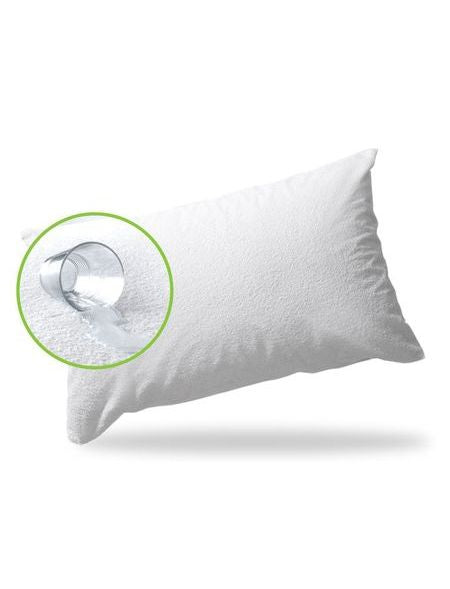 Set 10 Protectii perna 50x70cm cu fermoar bumbac frotir impermeabile