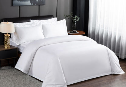 Lenjerie hoteliera dubla Percale Premium Bumbac (Pat dublu)