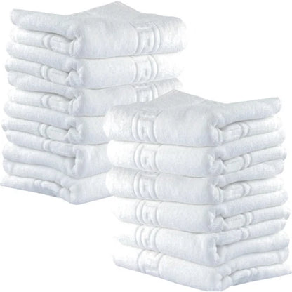 Set 160 Prosoape hoteliere 30x50cm bumbac pakistanez 500 g/mp greek border