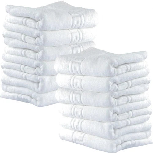 Set 160 Prosoape hoteliere 30x50cm bumbac pakistanez 500 g/mp greek border