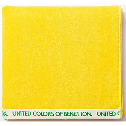 United Colors of Benetton Prosop Plaja 90x160 cm 100% Bumbac Galben